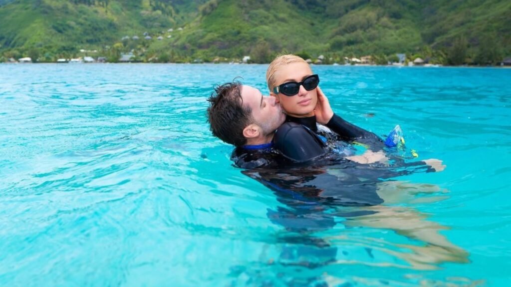 Paris Hilton Honeymoon In Bora Bora