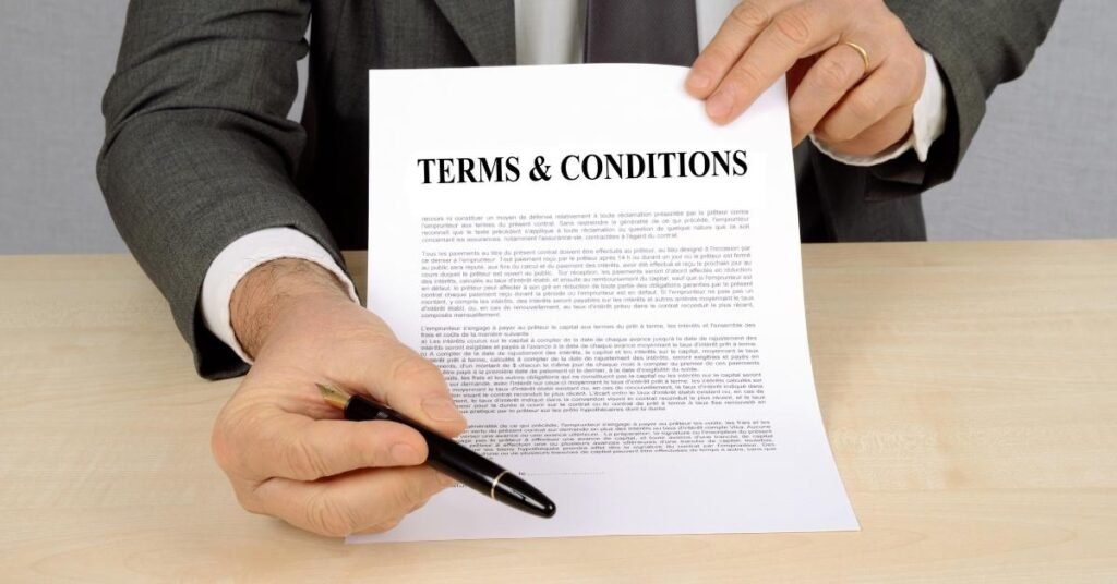 terms and conditions thousif inc worldwide