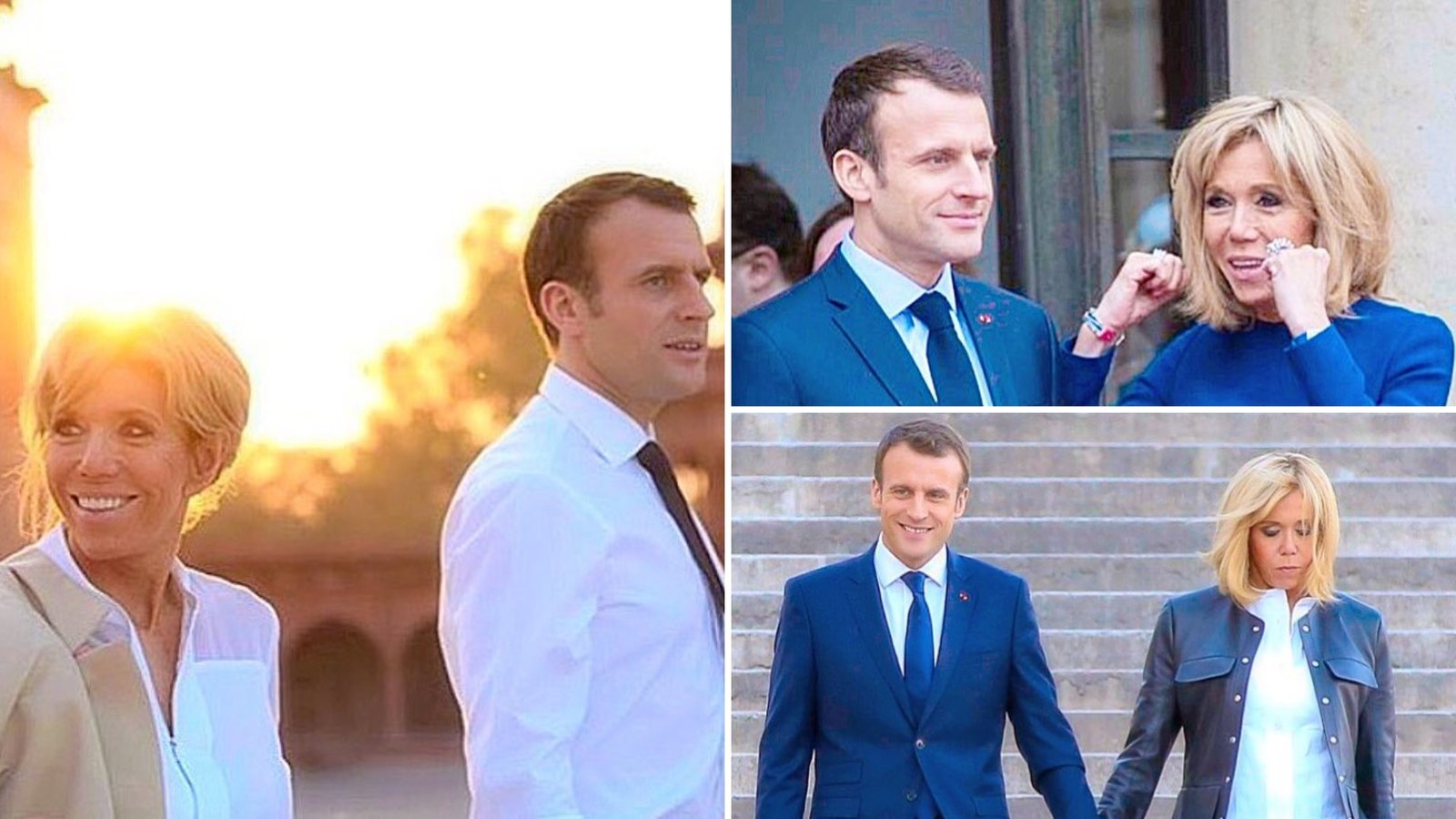 Emmanuel Macron And Brigitte Macron