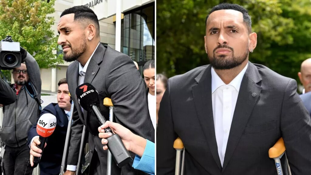 Nick Kyrgios Avoids Conviction After Pleading Guilty to Assaulting Ex-Girlfriend