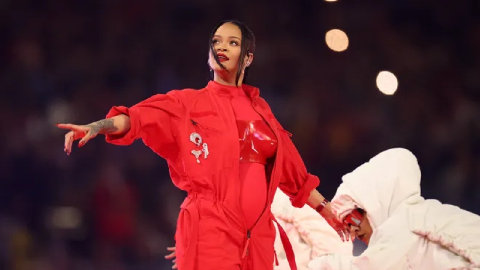 Rihanna Confirms Pregnancy During Super Bowl Halftime Show