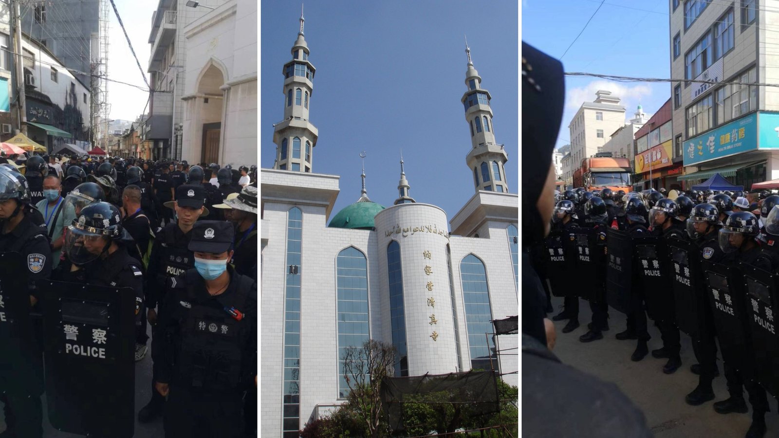 Clash Erupts in China as Muslim Protesters Defend Mosque against Demolition