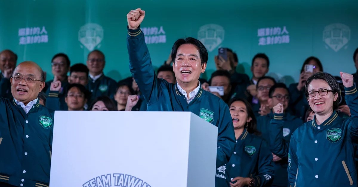 Taiwan Elects New President Lai Ching-te