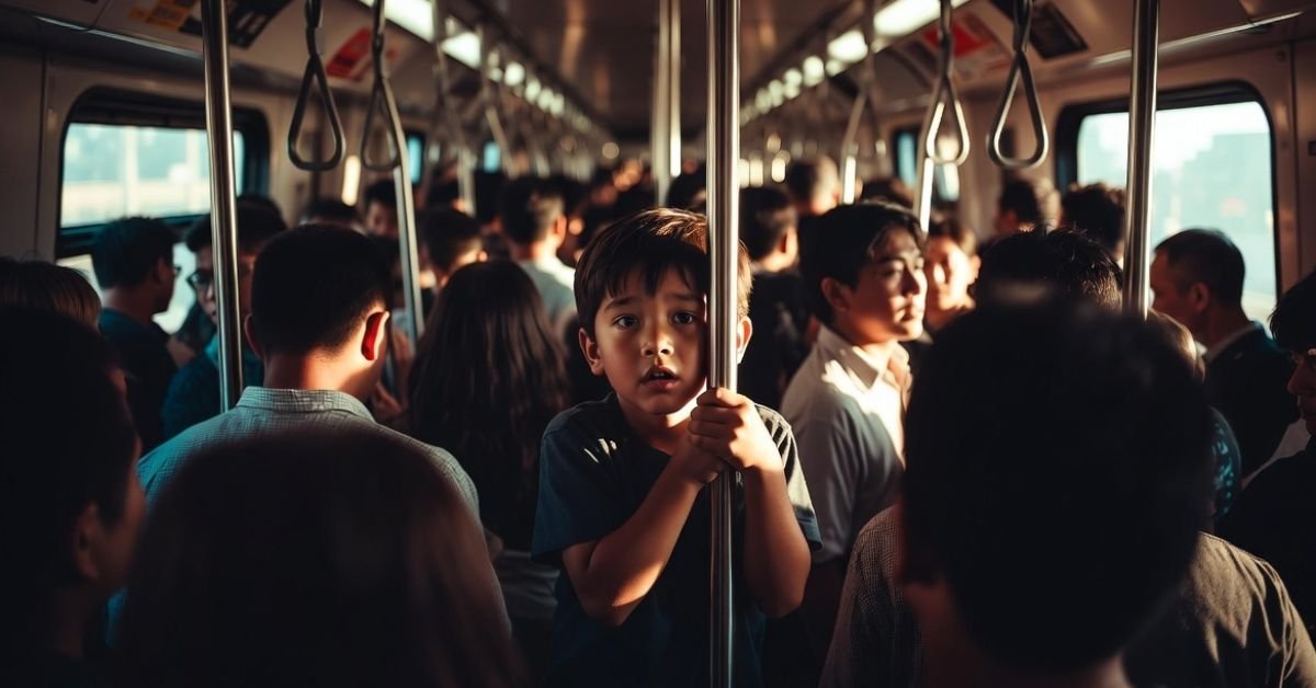 So, Is Seven Too Young For LA Metro At Rush Hour